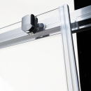 SLIDER 110  (111-114εκ) DEVON FLOW CLEAN-GLASS CHROME